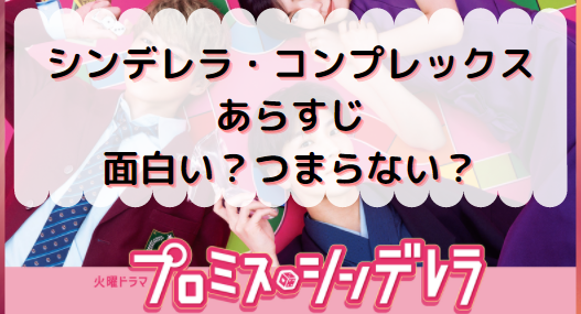 シンデレラ コンプレックスの口コミ つまらない 面白い スピンオフドラマの評価は